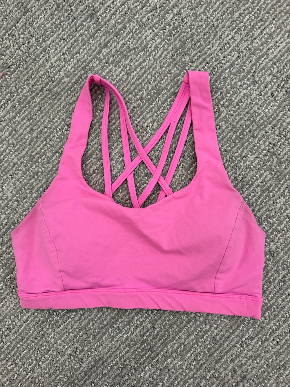 Women’s pink Lululemon Free to be serene bra